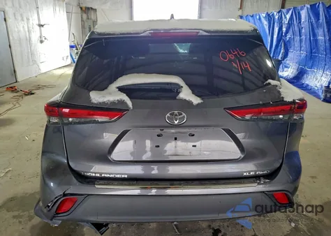 2020 Toyota Highlander Xle from USA, damaged, VIN 5TDGZRBH9LS520646